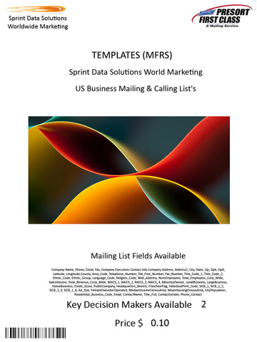 TEMPLATES (MFRS)