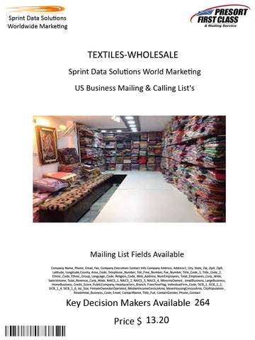 TEXTILES-WHOLESALE