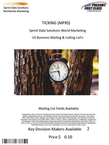 TICKING (MFRS)