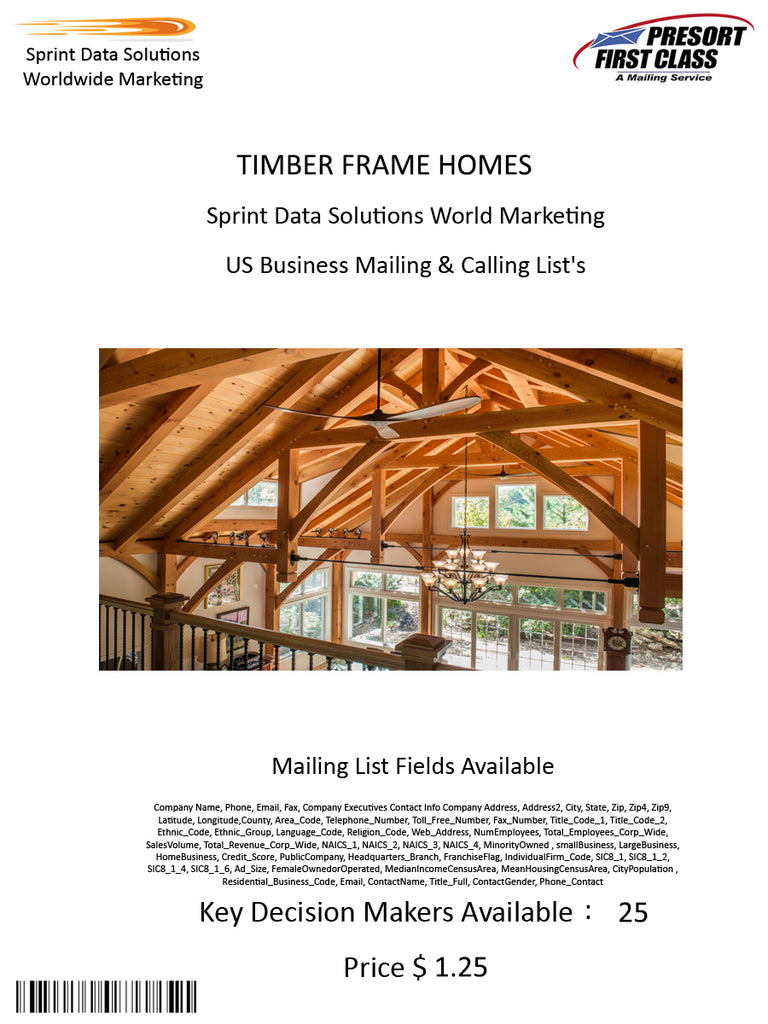 TIMBER FRAME HOMES