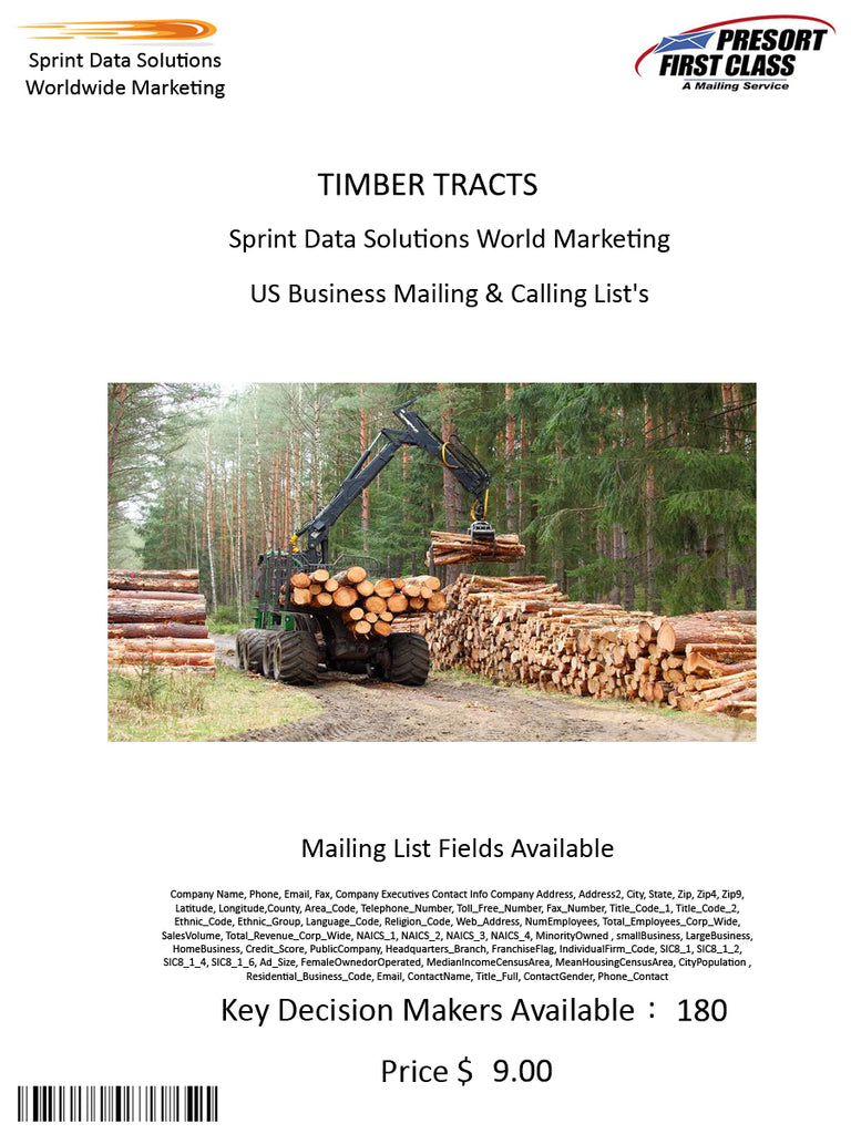 TIMBER TRACTS