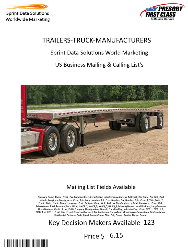 TRAILERS-TRUCK-MANUFACTURERS