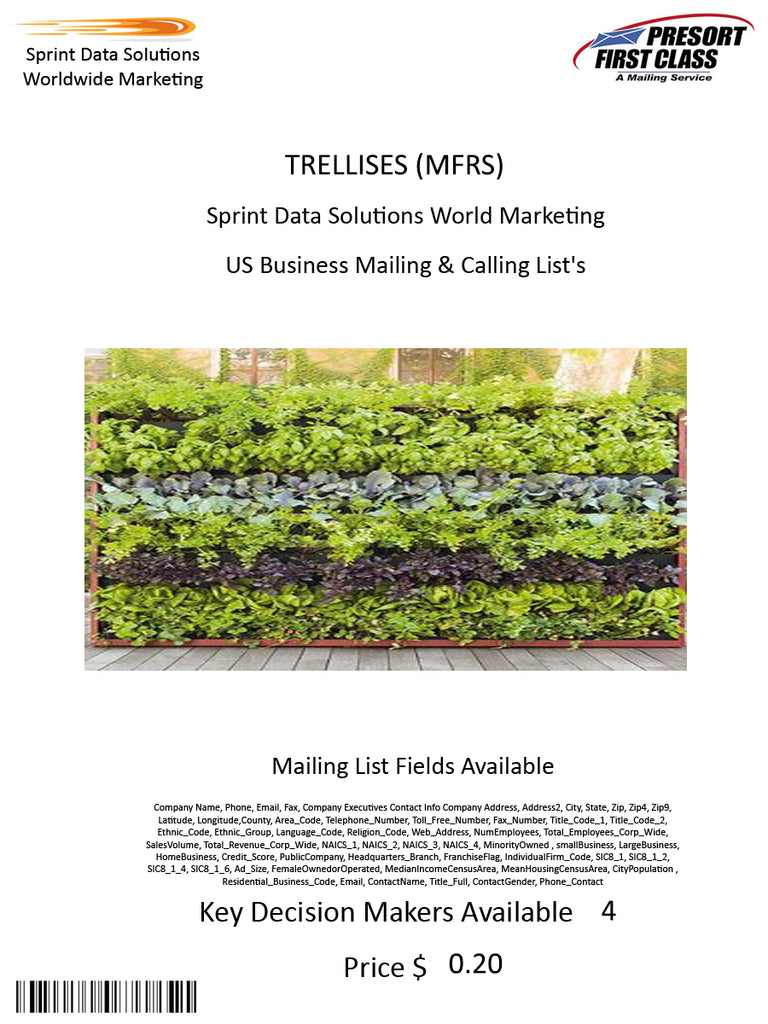 TRELLISES (MFRS)