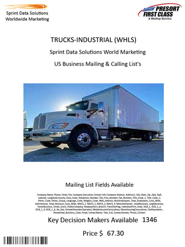 TRUCKS-INDUSTRIAL (WHLS)