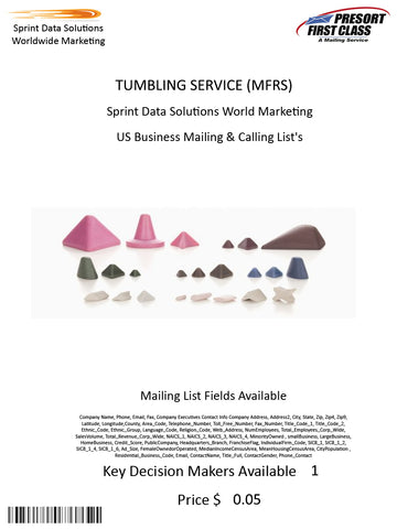 TUMBLING SERVICE (MFRS)