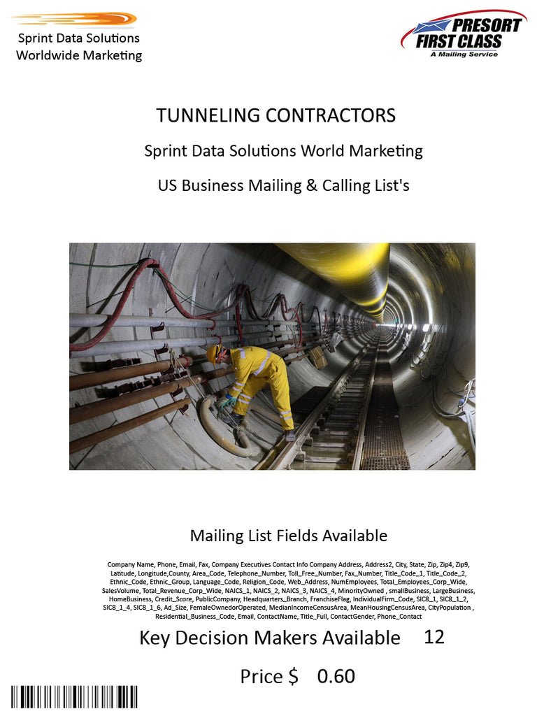 TUNNELING CONTRACTORS