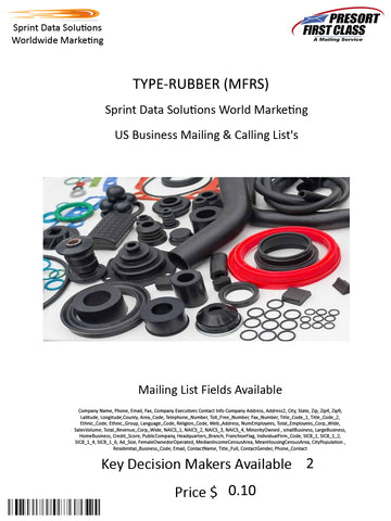 TYPE-RUBBER (MFRS)