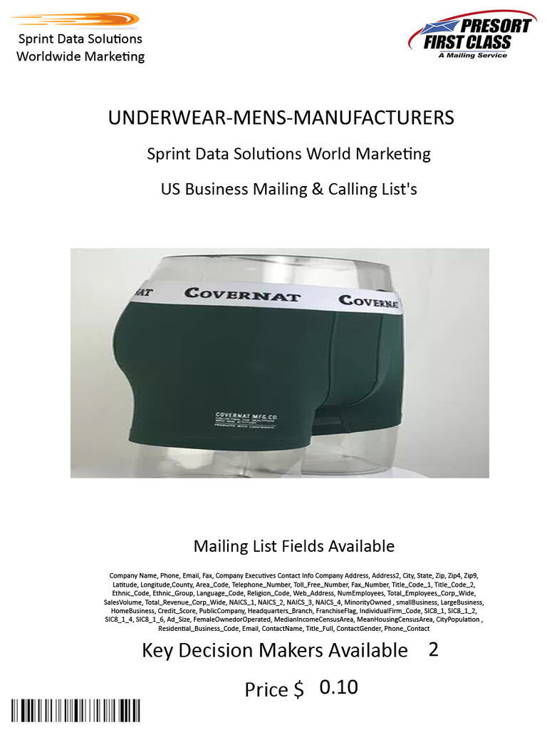 UNDERWEAR-MENS-MANUFACTURERS