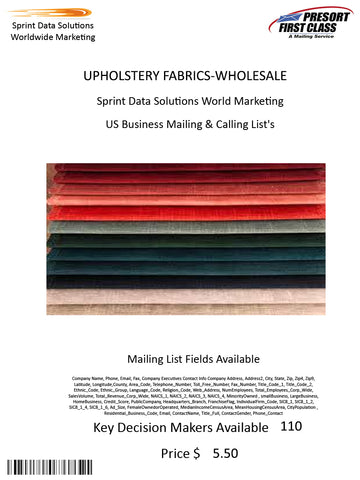 UPHOLSTERY FABRICS-WHOLESALE