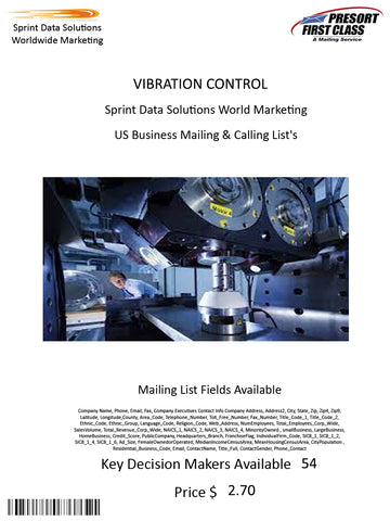 VIBRATION CONTROL