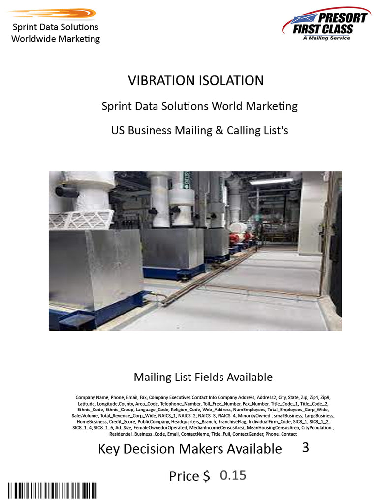 VIBRATION ISOLATION