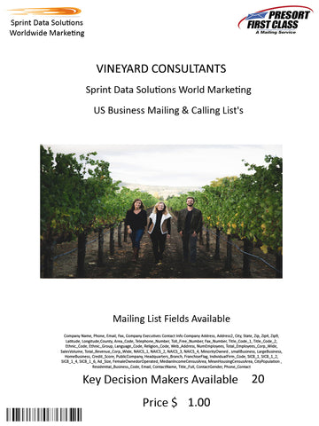 VINEYARD CONSULTANTS