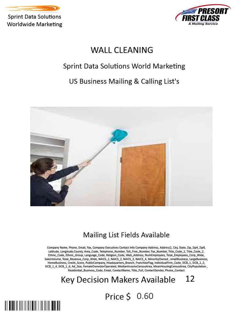 WALL CLEANING