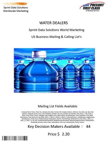 WATER DEALERS