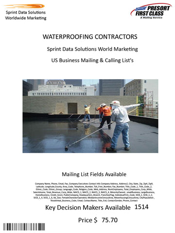 WATERPROOFING CONTRACTORS