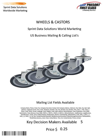 WHEELS & CASTORS