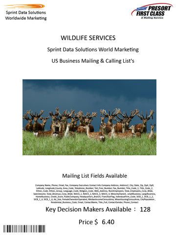 WILDLIFE SERVICES