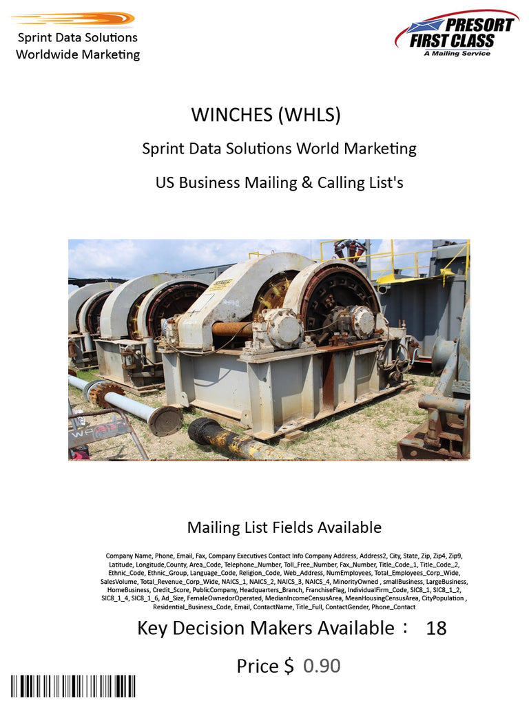 WINCHES (WHLS)