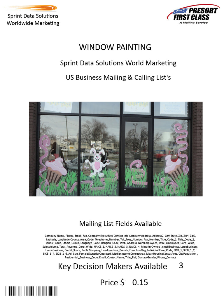 WINDOW PAINTING