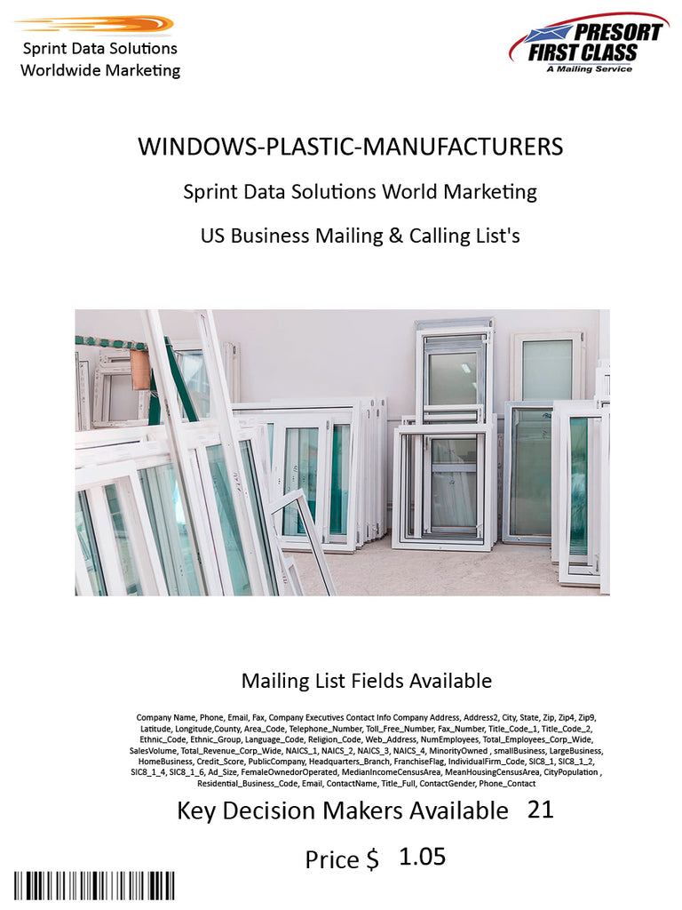 WINDOWS-PLASTIC-MANUFACTURERS