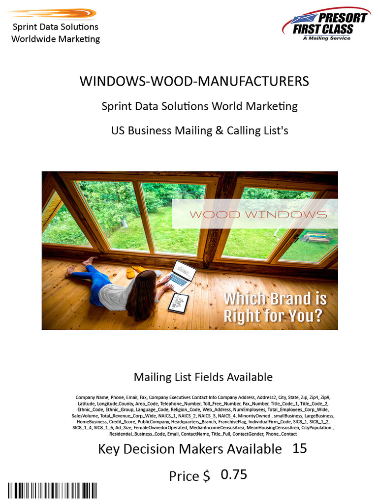 WINDOWS-WOOD-MANUFACTURERS