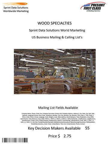 WOOD SPECIALTIES